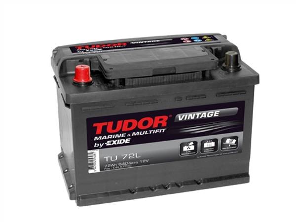 Kuva Tudor Vapaa-ajan akku vintage TU72-L 72ah